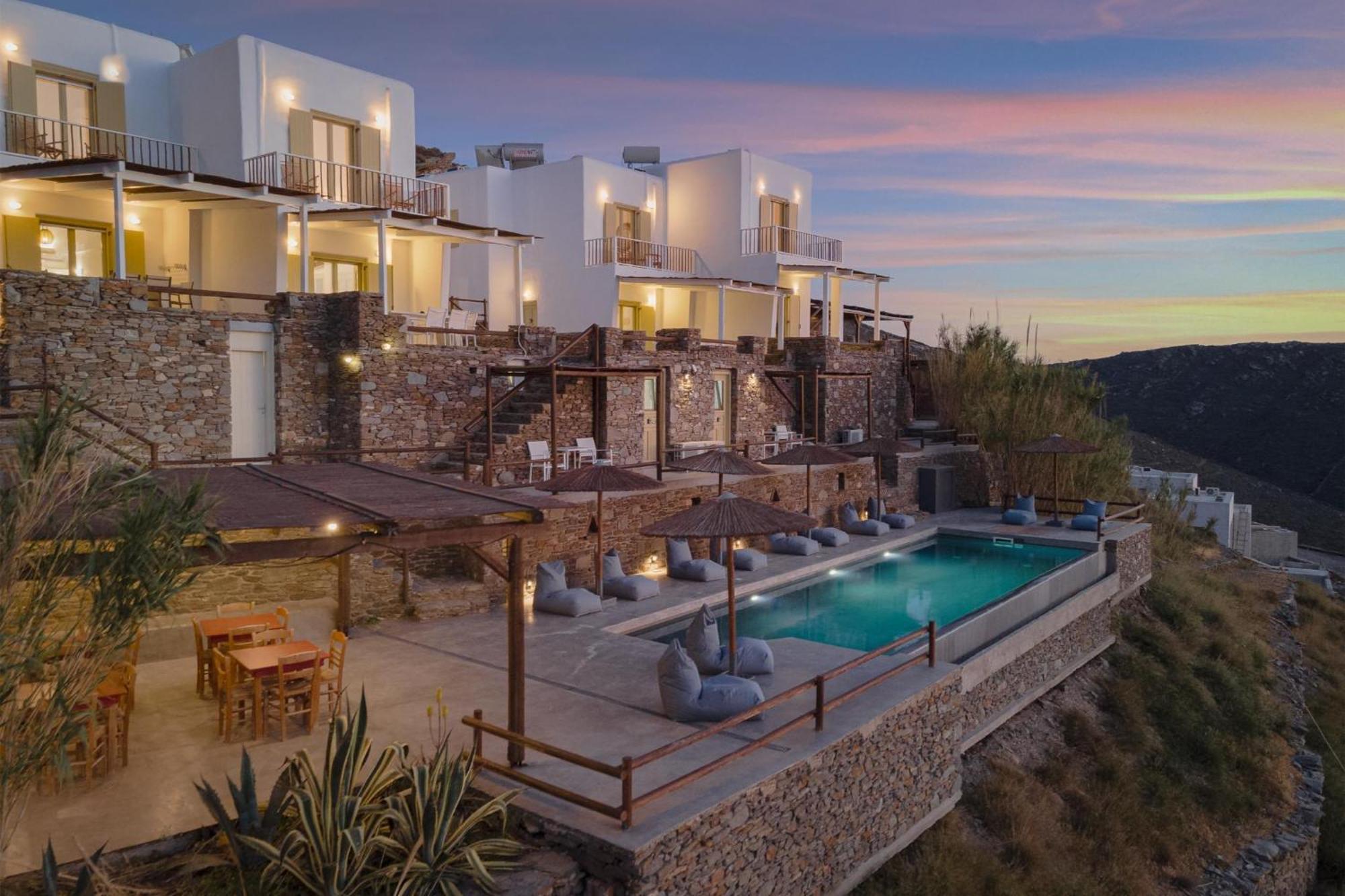 Kastella Sunset Villa Three Kíthnos Exterior foto